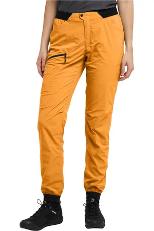Haglöfs Damskie, lekkie spodnie turystyczne Haglöfs LIM Fuse Pant - Desert Yellow