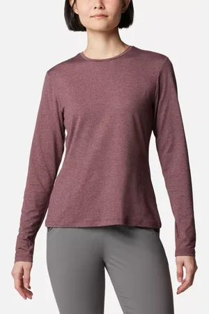 Columbia Koszulka damska Sloan Ridge Graphic LS Moonvista Heather