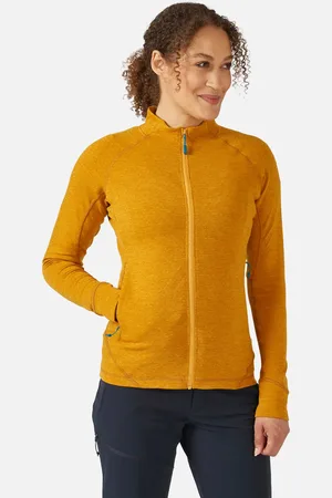 Rab Bluza damska Nexus Jacket musztardowa