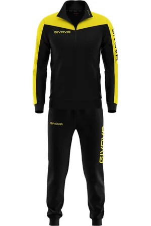 Givova Dres męski komplet spodnie i bluza TR036 czarny