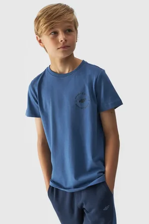 4F Koszulka dziecięca t-shirt chłopięcy na W-F bawełniany M1859