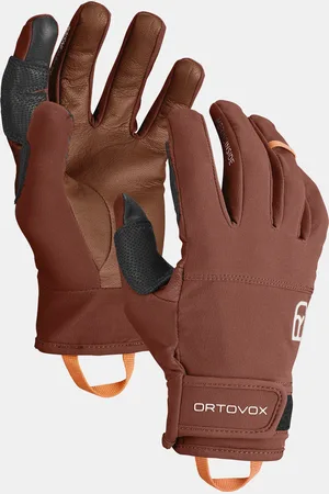 ORTOVOX Rękawiczki męskie Tour Light Glove brązowe