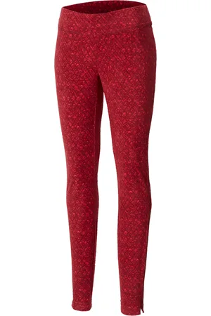 Columbia Legginsy polarowe damskie Glacial Fleece - Rich Wine r. M