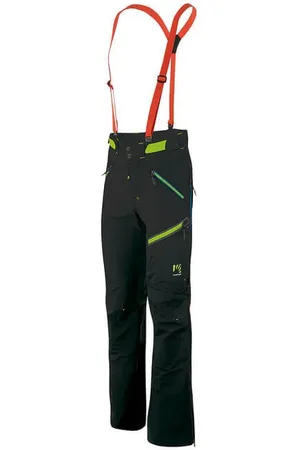 Karpos Spodnie zimowe męskie Schiara Evo Pant black - lime green