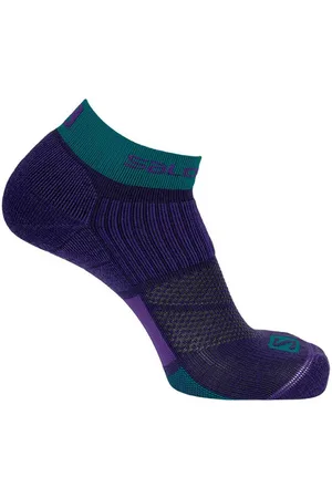 Salomon Skarpetki X ULTRA ANKLE DX+SX Royal Lilac / Parasailing