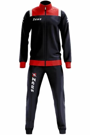 Zeus Tuta Relax Vesuvio Mężczyźni Dres Granatowy Czerwony