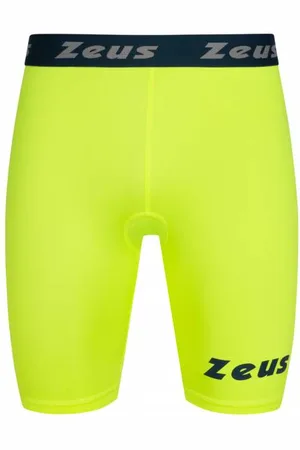 Zeus Bermuda Elastic Pro Mężczyźni Legginsy neonowy