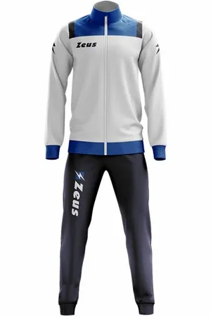 Zeus Tuta Relax Vesuvio Mężczyźni Dres White Blue