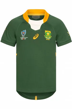 Asics Południowa Afryka Springboks Rugby Dzieci Koszulka 2114A017-300