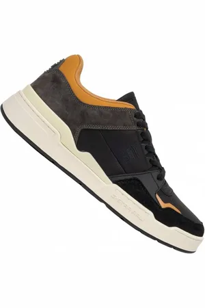 G-Star ATTACC Low Mężczyźni Zamsz Sneakersy 2242 040514 BLK-LGRY
