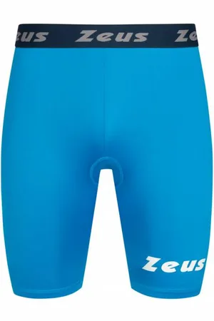 Zeus Bermuda Elastic Pro Mężczyźni Legginsy royal blue