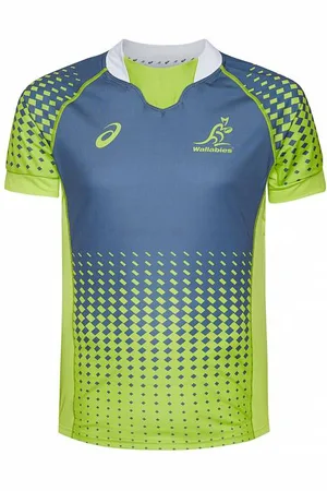 Asics Australia Wallabies Mecz Mężczyźni Koszulka do rugby 2113A009-021