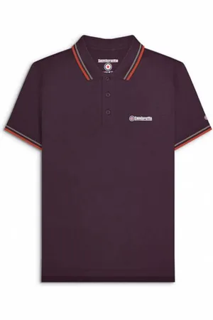 Lambretta Podwójna końcówka Mężczyźni Koszulka polo SS1608-JAVA