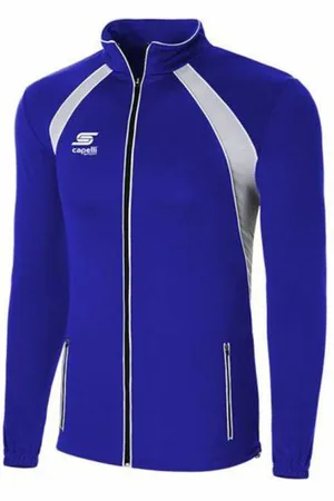 Capelli Raven Mężczyźni Bluza dresowa AGA-1395-royal blue /biały