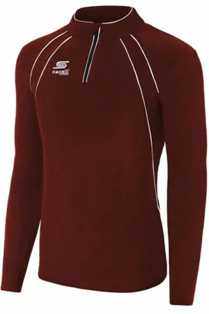 Capelli Raven Mężczyźni Zamek 1/4 Bluza polarowa AGA-1237- /biały