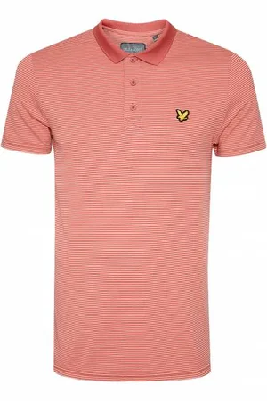 Lyle & Scott Lyle i Scott Microstripe Mężczyźni Koszulka polo SP1464GC-W724