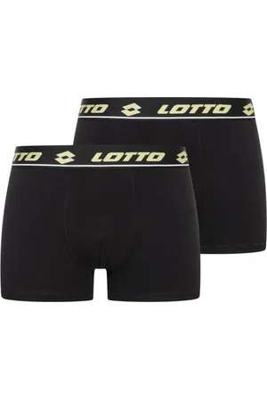 Lotto Mężczyźni Bokserki 2-pak żółty/ 397956