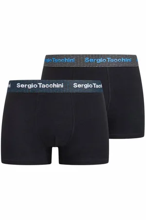 Sergio Tacchini Mężczyźni Bokserki 2-pak SA8956374-niebieski/biały