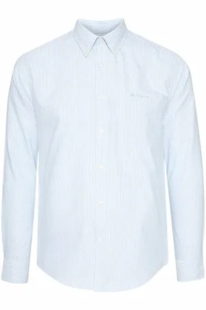Ben Sherman Oxford Cotton Mężczyźni Koszula z długim rękawem 1012797