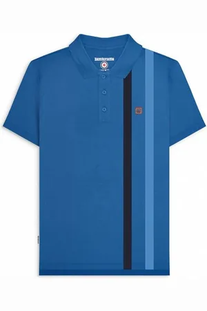 Lambretta Cut & Sew Mężczyźni Koszulka polo SS1222-DK