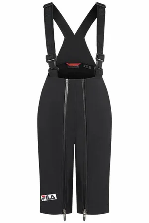 Fila Salopette Bermudy Kobiety Krótkie spodenki na szelkach U89720-001