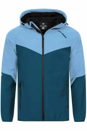 Kirkjubøur ® "Njordr" Mężczyźni Kurtka SOFTSHELL 10 000 mm słupa wody /jasnoniebieski