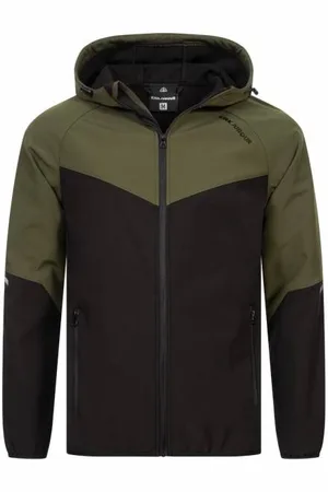 Kirkjubøur ® "Njordr" Mężczyźni Kurtka SOFTSHELL 10 000 mm słupa wody zielony/