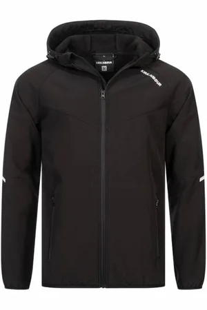 Kirkjubøur ® "Njordr" Mężczyźni Kurtka SOFTSHELL 10 000 mm słupa wody /jasnoszary
