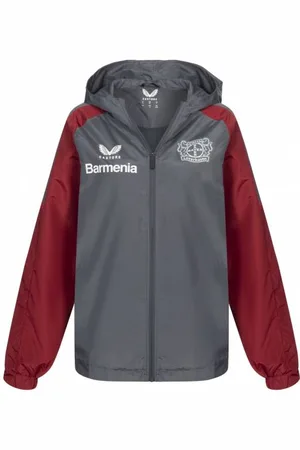 CASTORE Bayer 04 Leverkusen Kobiety Kurtka z kapturem TF1493- CZERWONY