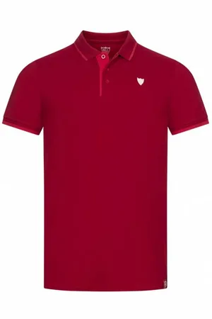 CASTORE FC Sevilla Mężczyźni Koszulka polo TM2629-CHILLIPEPPERT