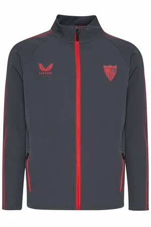 CASTORE FC Sevilla Dzieci Kurtka TJ1156-EBONYTRUERED