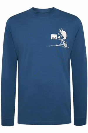 Jack Wolfskin Weinmeister Mężczyźni Koszulka z długim rękawkiem 1808781-1383
