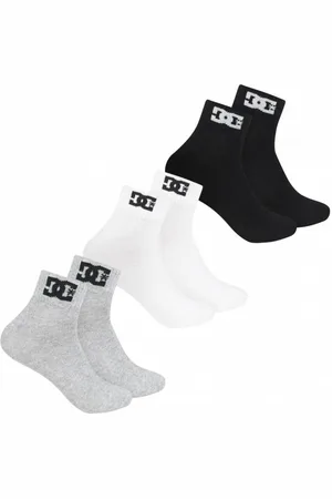 Dcshoes Quarter Unisex Skarpety 3 pary wiele DC-23 KWARTAŁ
