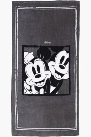 Disney Mickey & Minnie Mouse Love Anthacite Ręcznik 70 x 140cm TX0940