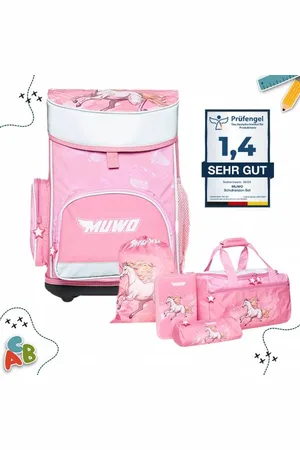 MUWO "Lil Horse" Dzieci Tornister Zestaw 5 sztuk.
