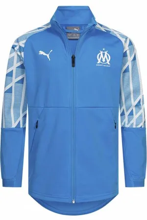 PUMA Olympique Marsylia Dzieci Kurtka stadionowa 758124-11