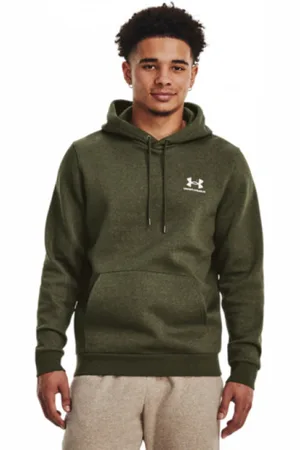 Under Armour Męska bluza dresowa nierozpinana z kapturem UA Icon Fleece Hoodie