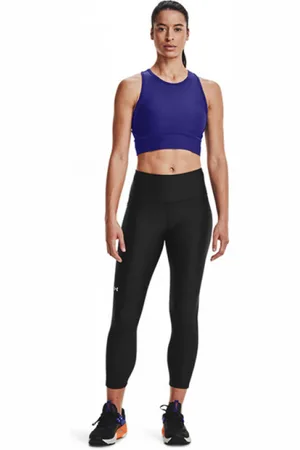 Under Armour Damskie legginsy treningowe Tech Hi Ankle Leg - czarne
