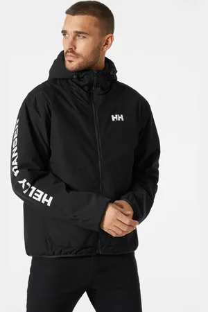Helly Hansen Męska kurtka przejściowa Ervik Insulated Rain Jacket - czarna
