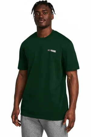 Under Armour Męski t-shirt z nadrukiem UA HW Armour Label SS