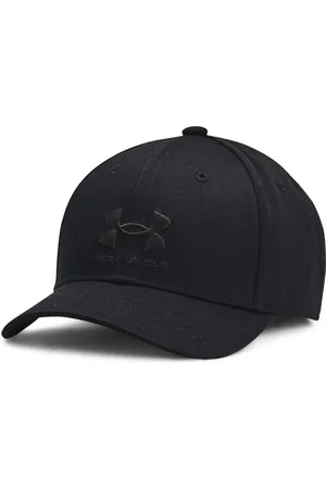 Under Armour Chłopięca czapka z daszkiem Youth Sportstyle Lockup Adj - czarna
