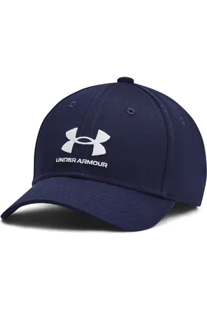 Under Armour Chłopięca czapka z daszkiem Youth Sportstyle Lockup Adj - granatowa