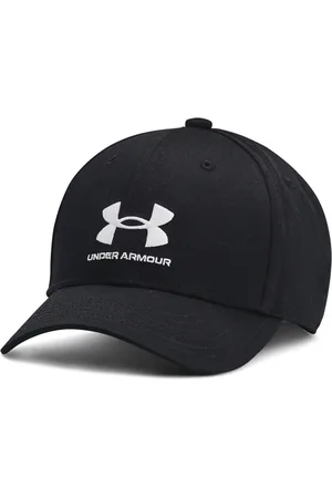 Under Armour Chłopięca czapka z daszkiem Youth Sportstyle Lockup Adj - czarna