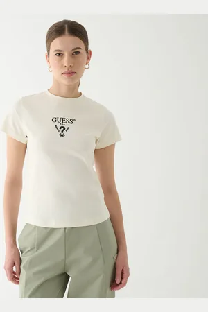 Guess Damski t-shirt z nadrukiem Colette