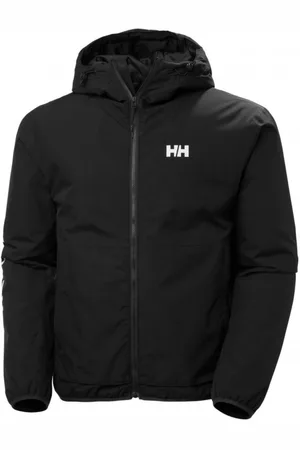 Helly Hansen Męska kurtka przejściowa Ervik Insulated Rain Jacket - czarna