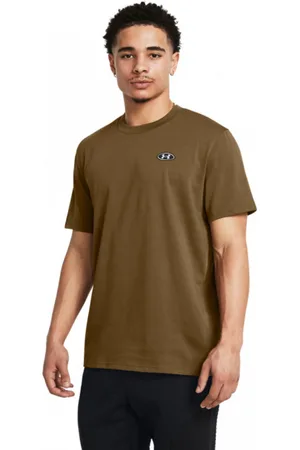 Under Armour Męski t-shirt z nadrukiem UA Hw Lc Patch SS