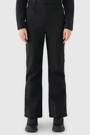 4F Damskie spodnie trekkingowe RAW24TFTRF1001 - czarne
