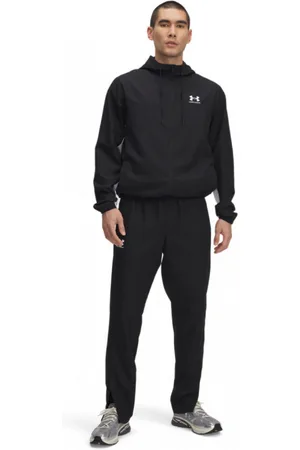 Under Armour Męskie spodnie casual tkaninowe UA Rival Woven Windbreaker Pant - czarne