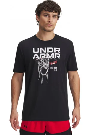 Under Armour Męski t-shirt z nadrukiem UA Hoops Net