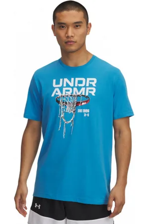 Under Armour Męski t-shirt z nadrukiem UA Hoops Net